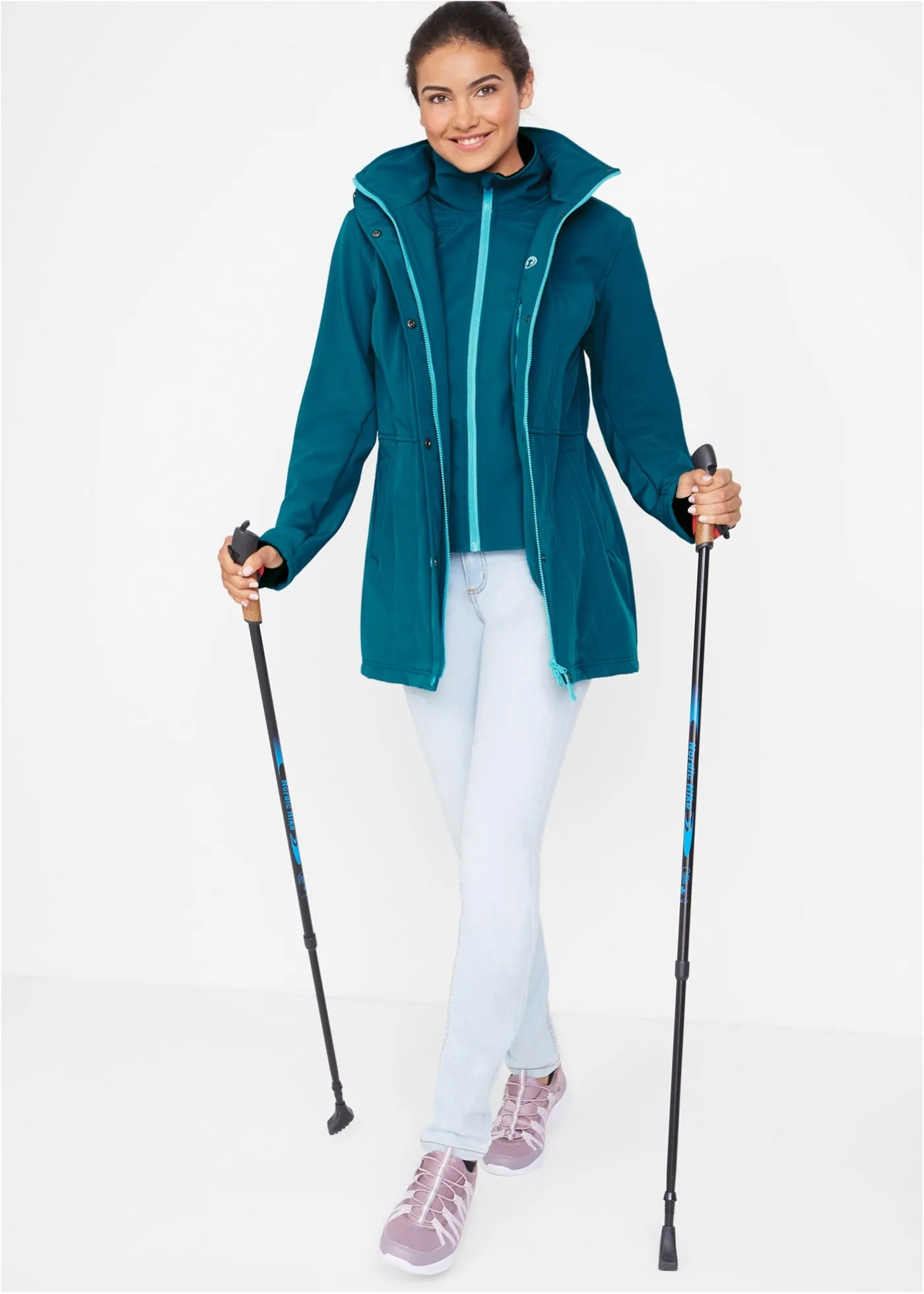 2-v-1 softshell jakna