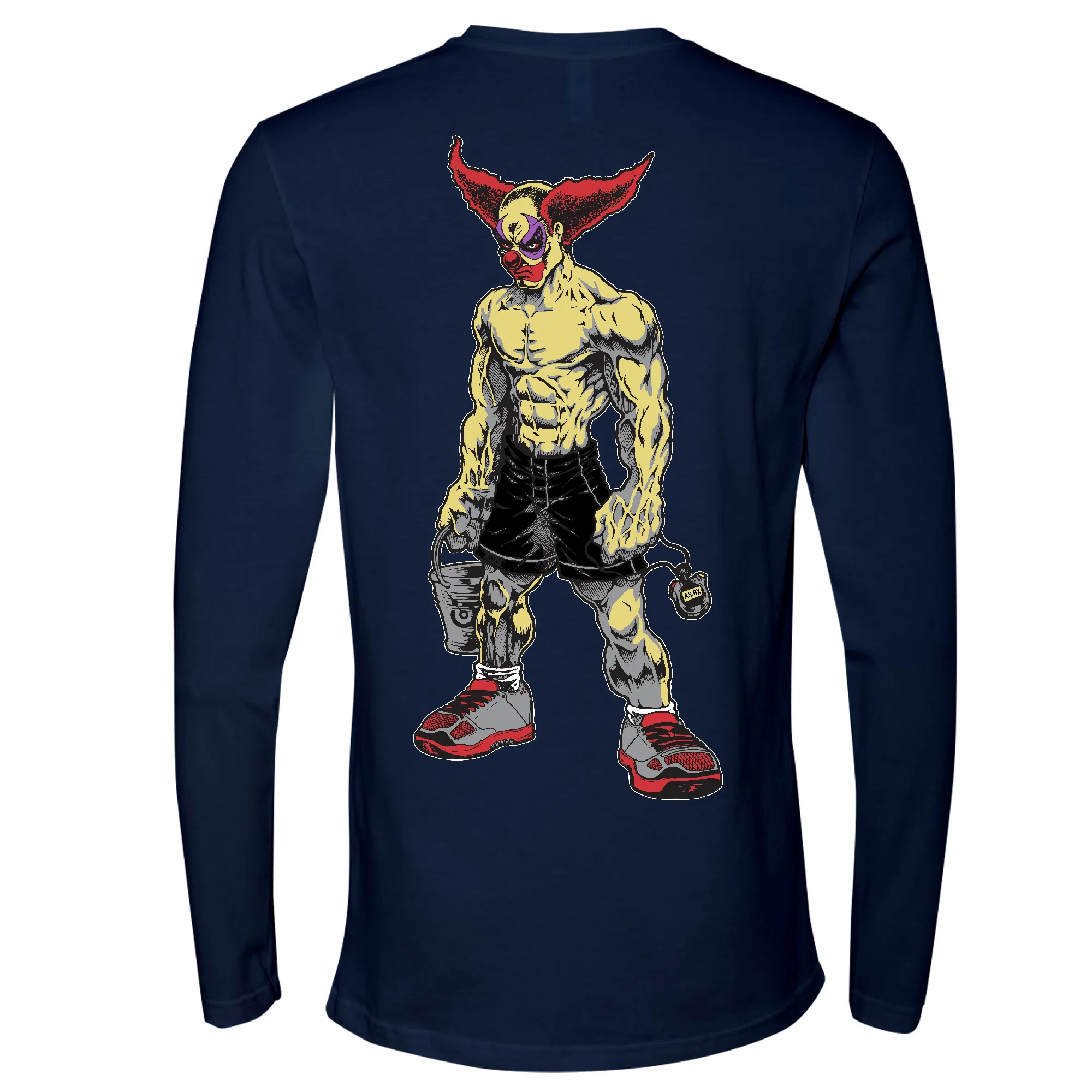 810 CrossFit Pukie The Clown Mens - Long Sleeve