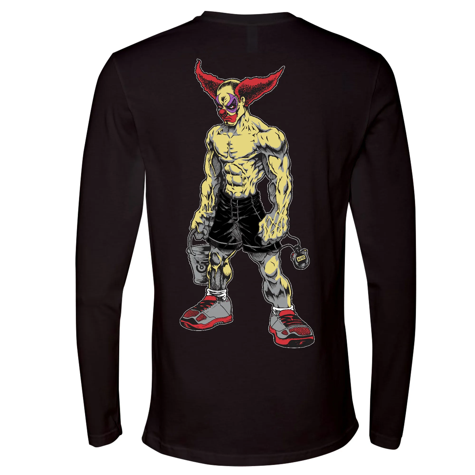 810 CrossFit Pukie The Clown Mens - Long Sleeve