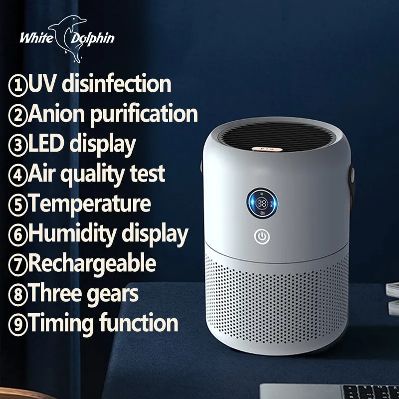 Air Purifier For Home With Night Light