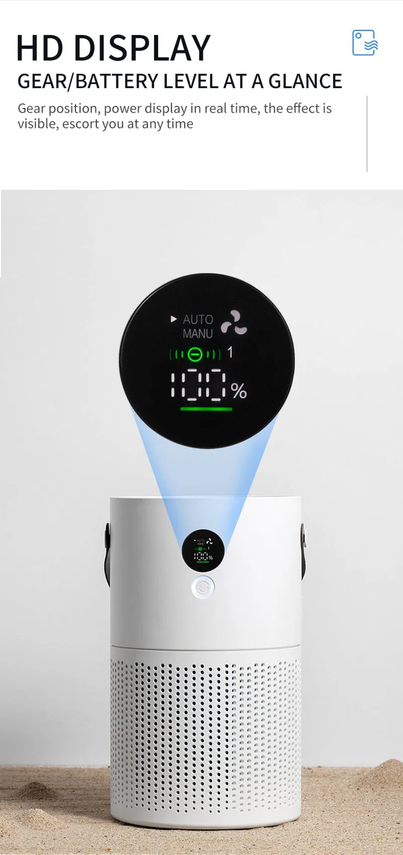 Air Purifier For Home With Night Light