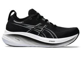 Asics Gel Nimbus 26 (D Width) - Black/ Graphite Grey(Womens)