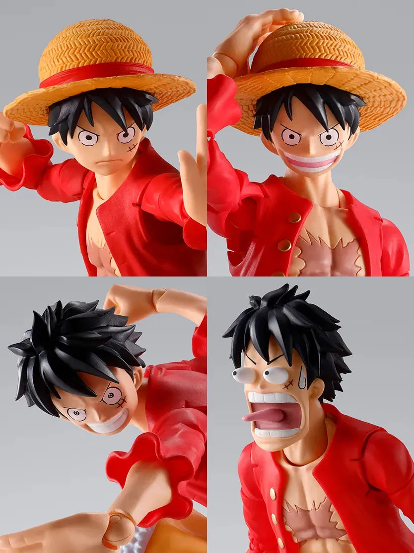 Best Action MONKEY D LUFFY Original Bandai S.H Figuarts  Anime The Raid on Onigashima Collector