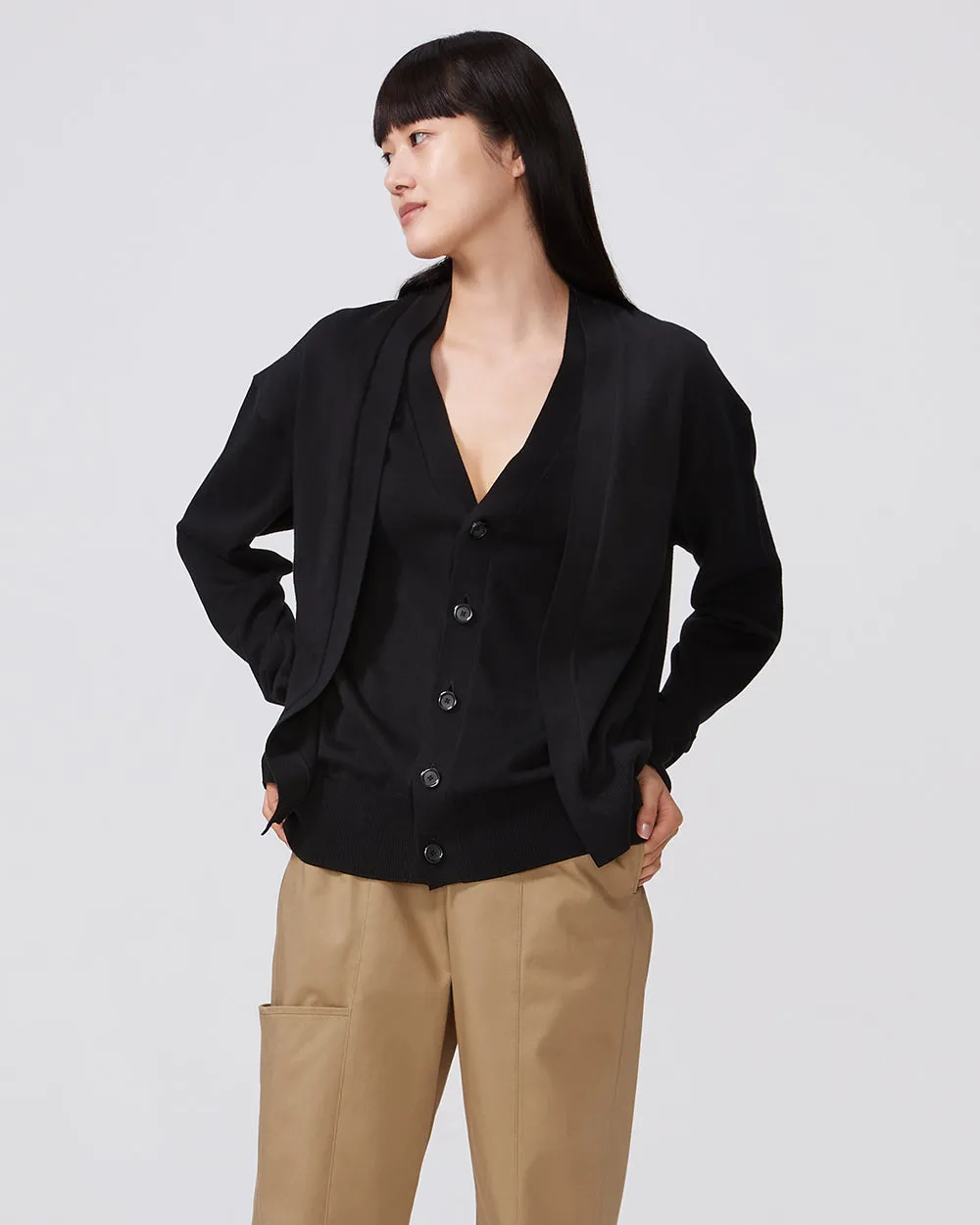 Black Gaien Cardigan