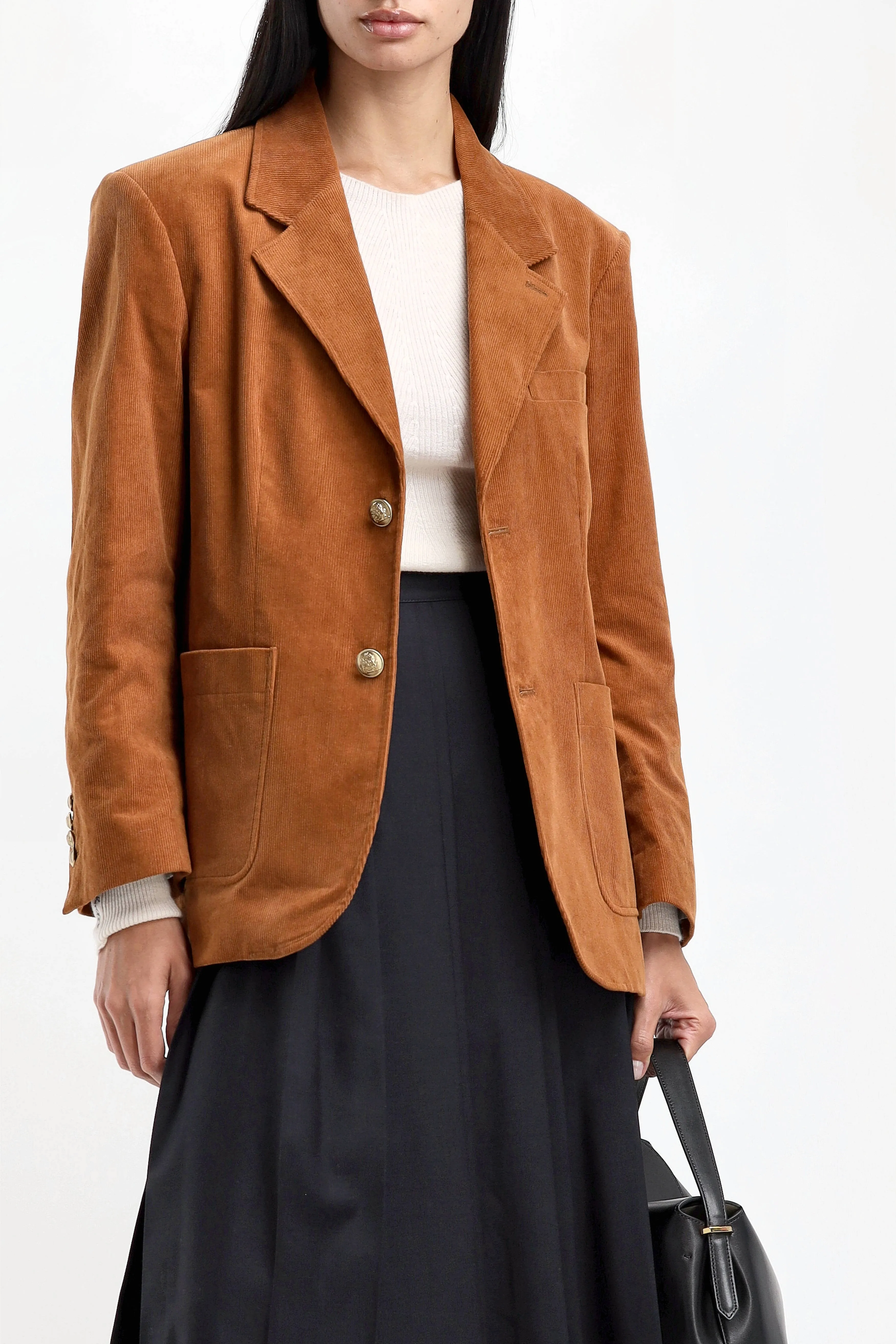 Blazer in Camel/Beige