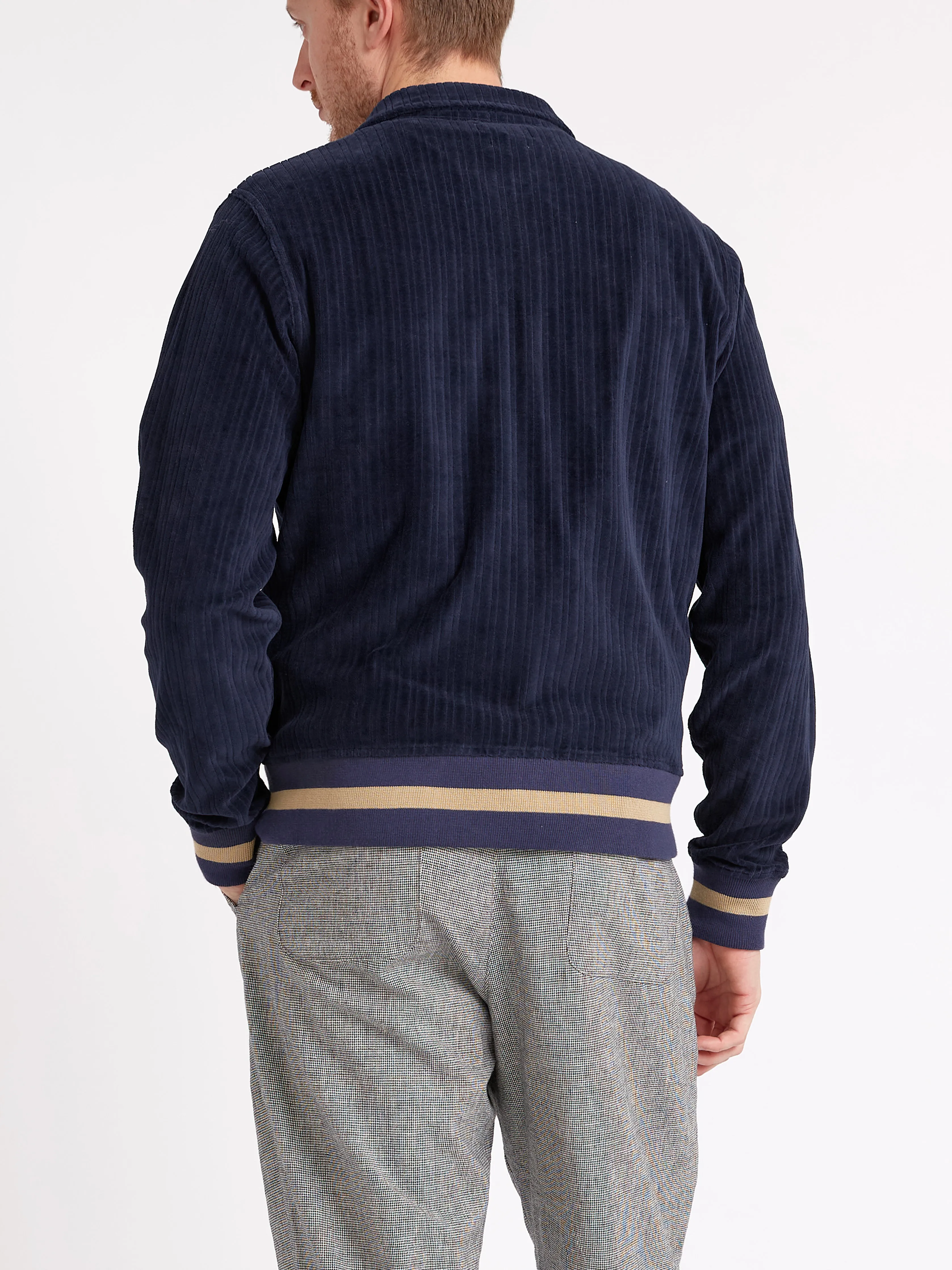 Bradstone Jersey Jacket Willow Navy