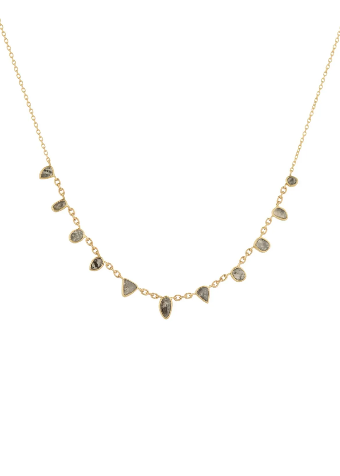 Celine Daoust Rose Cut Diamonds Necklace Mini