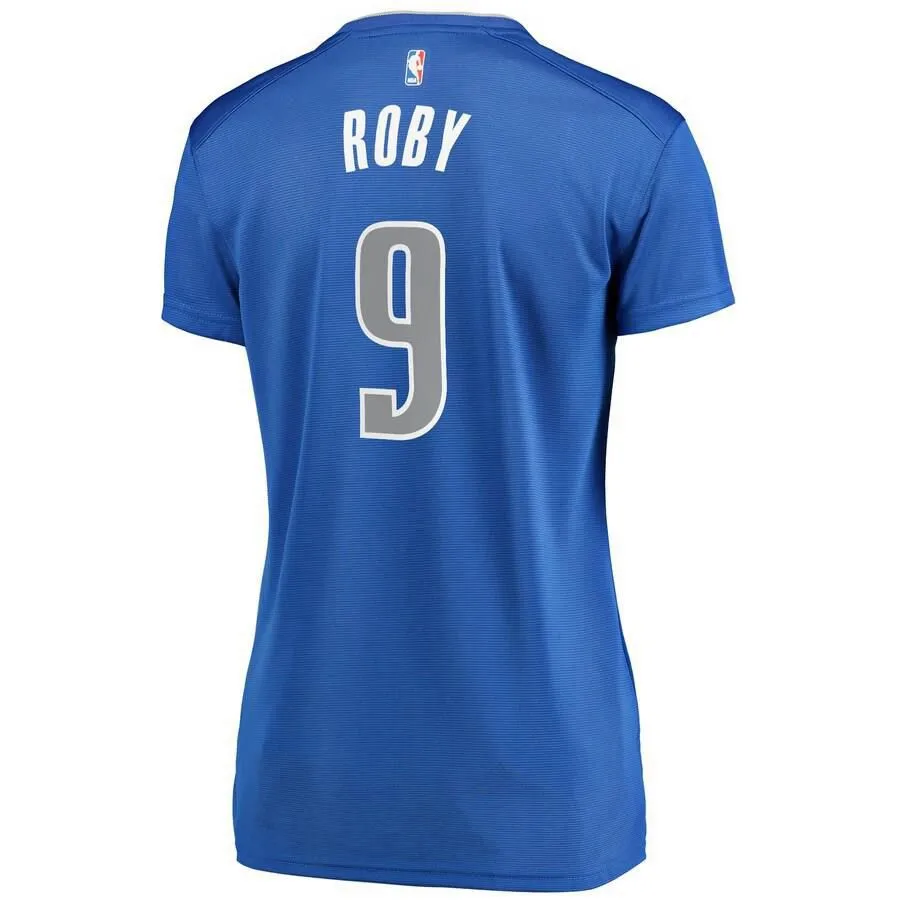 Dallas Mavericks Isaiah Roby Fanatics Branded Replica Fast Break Player Icon Jersey Womens - Blue | Ireland Q2681H2