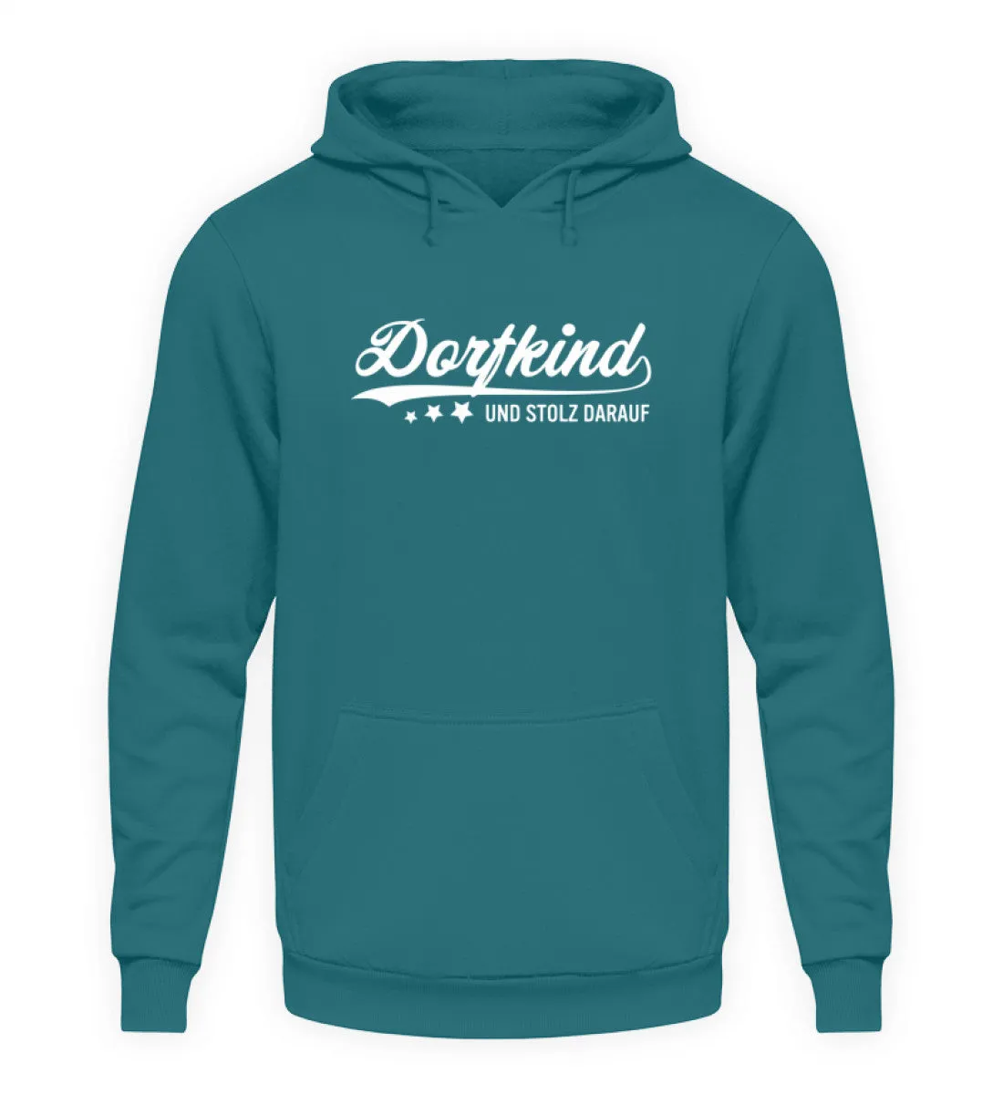 Dorfkind und stolz darauf  - Unisex Kapuzenpullover Hoodie