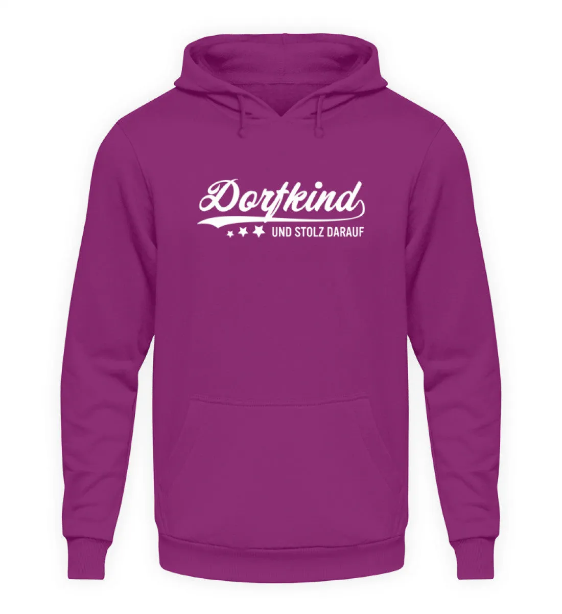 Dorfkind und stolz darauf  - Unisex Kapuzenpullover Hoodie