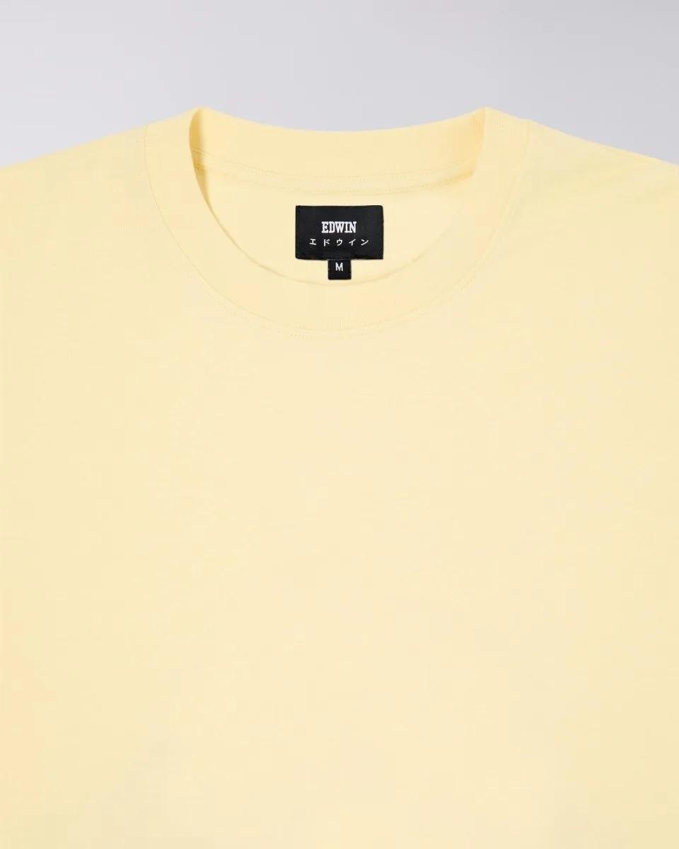 EDWIN SAVE T-SHIRT Long sleeve  - TENDER YELLOW