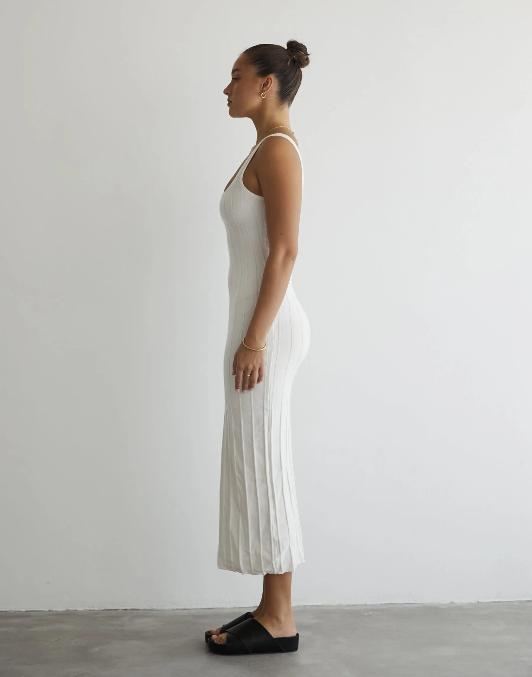 Ephemeral Maxi Dress (Cream)