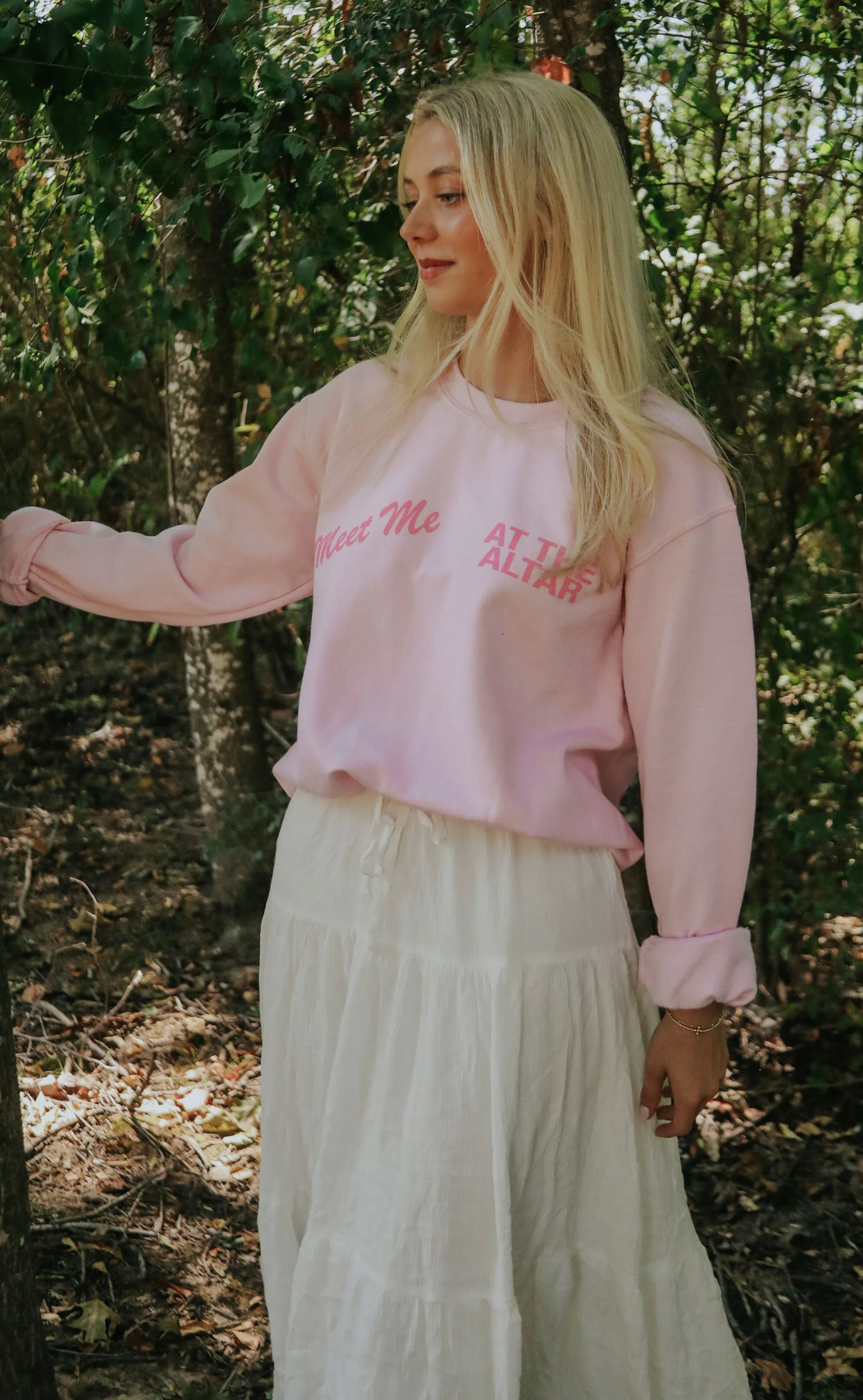 friday   saturday: meet me at the altar sweatshirt