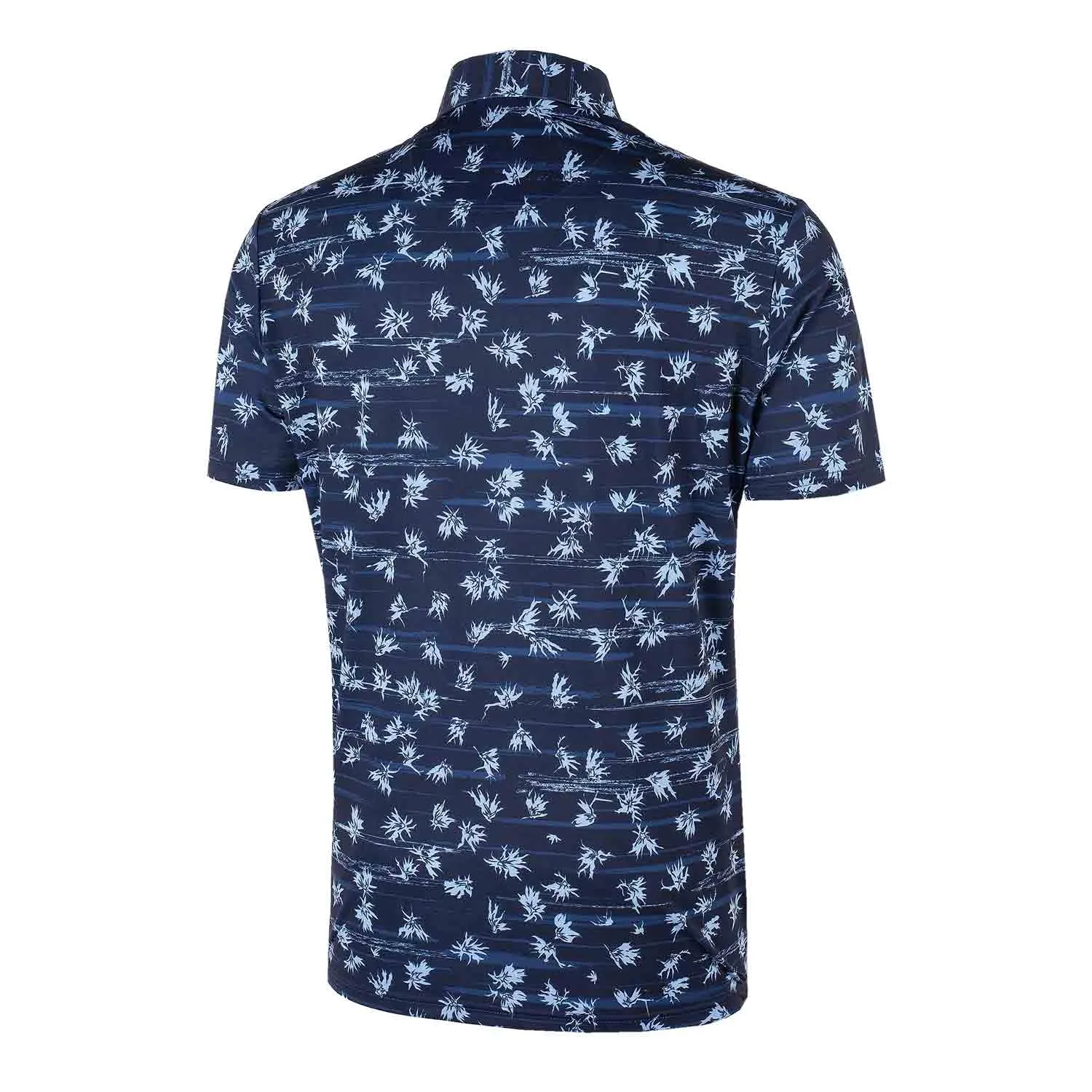 Galvin Green Malik Ventil8  Polo Shirt - Navy/Blue Bell