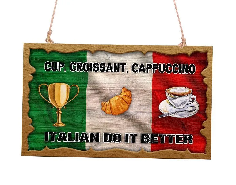 Gearhuman 3D Italians Do It Better Door Plate Sign