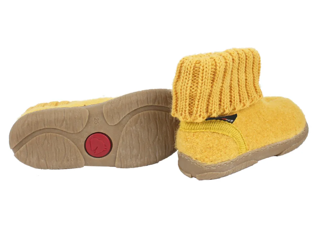 Haflinger Children's slippers Toni Yellow