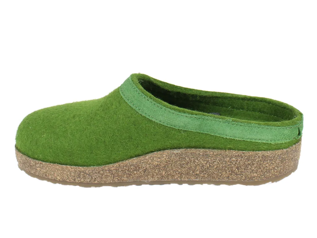 Haflinger Clogs Grizzly Torben Grass Green