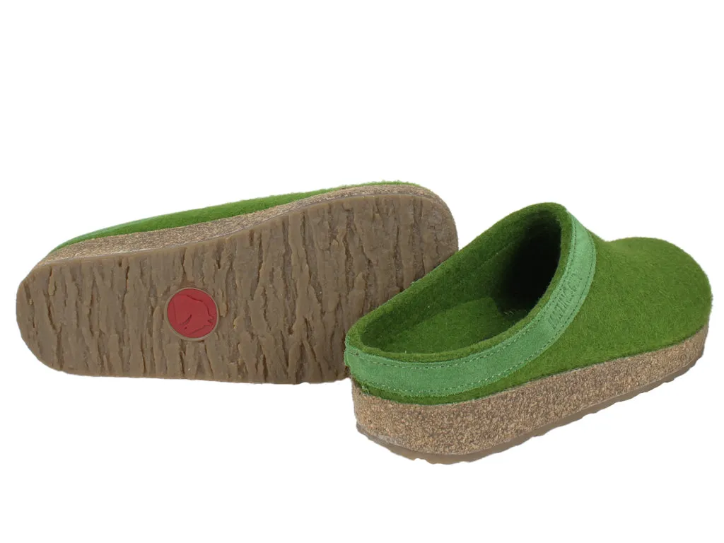 Haflinger Clogs Grizzly Torben Grass Green