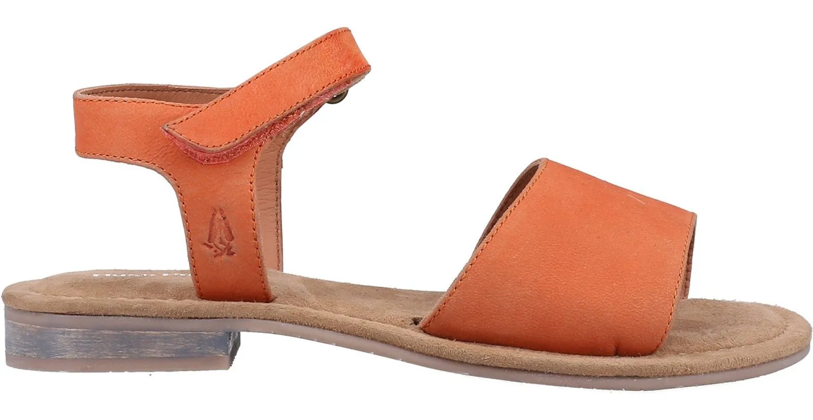 Hush Puppies Annabelle Womens Leather Touch-Fastening Sandal