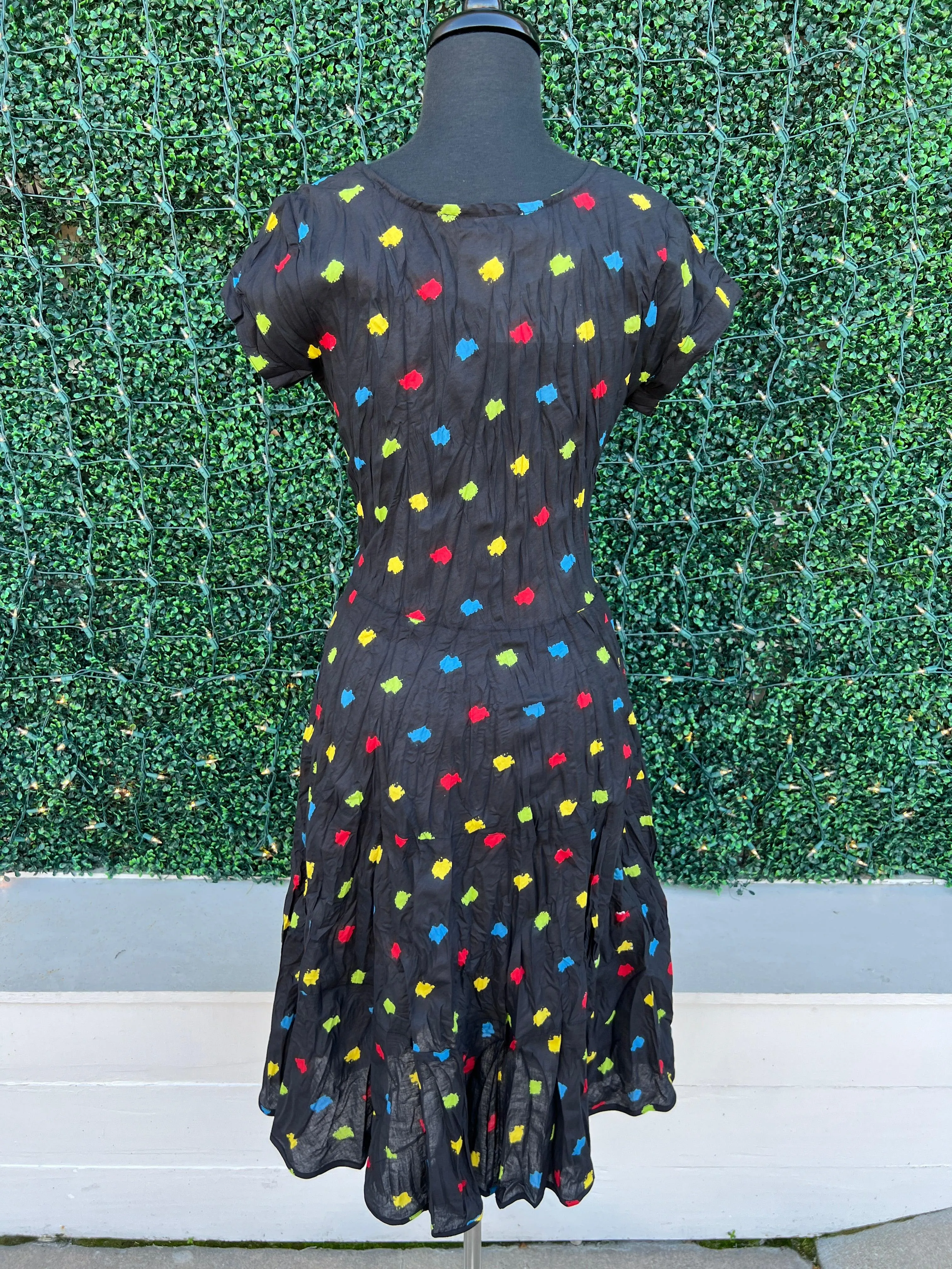 JALAN Splotch Midi Dress