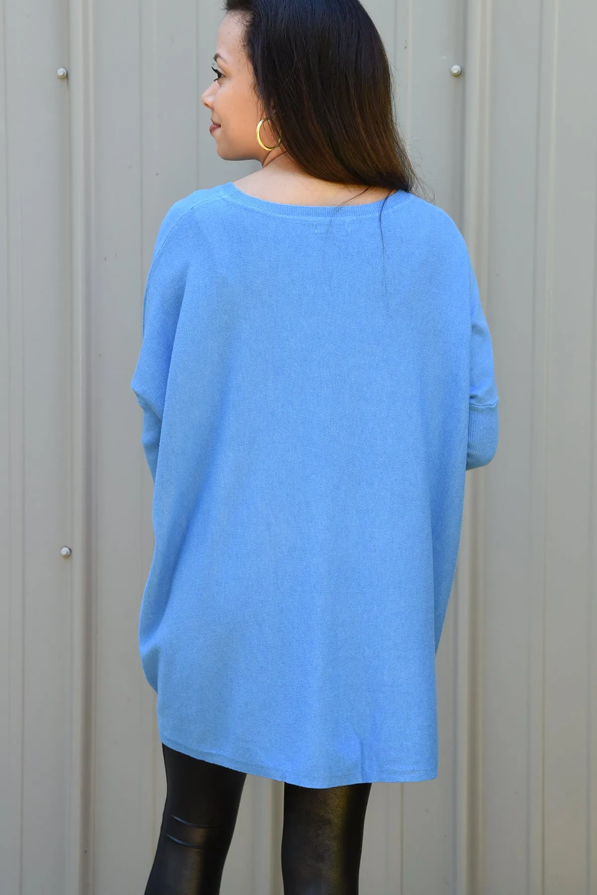 JASMINE SWEATER - BLUE