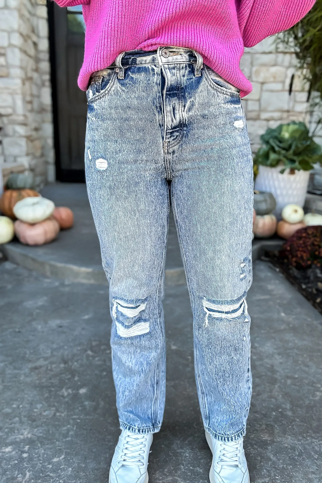 KanCan High Rise 90's Boyfriend Jeans