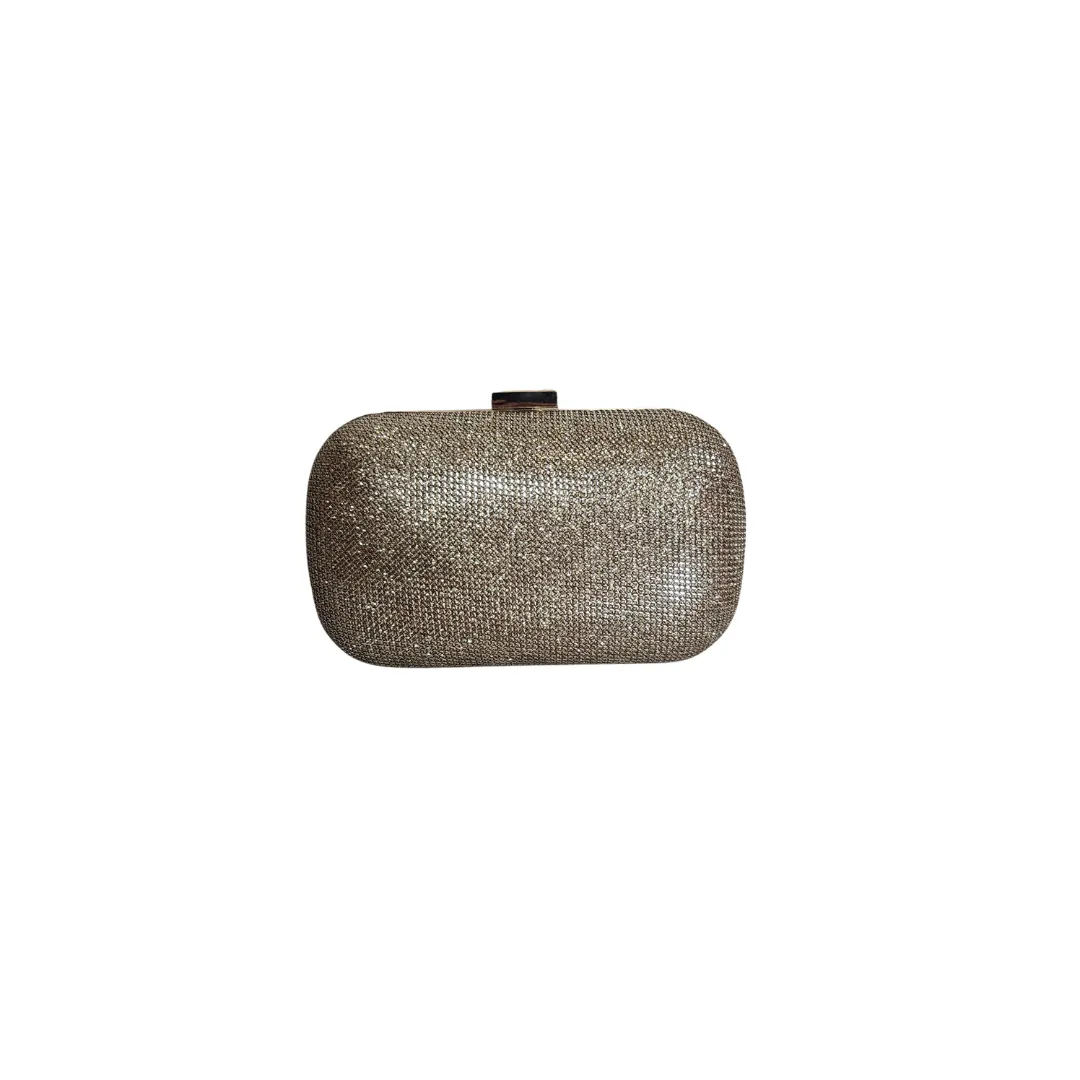 Karen Millen Glitter Box Clutch Bag | Gently Used |