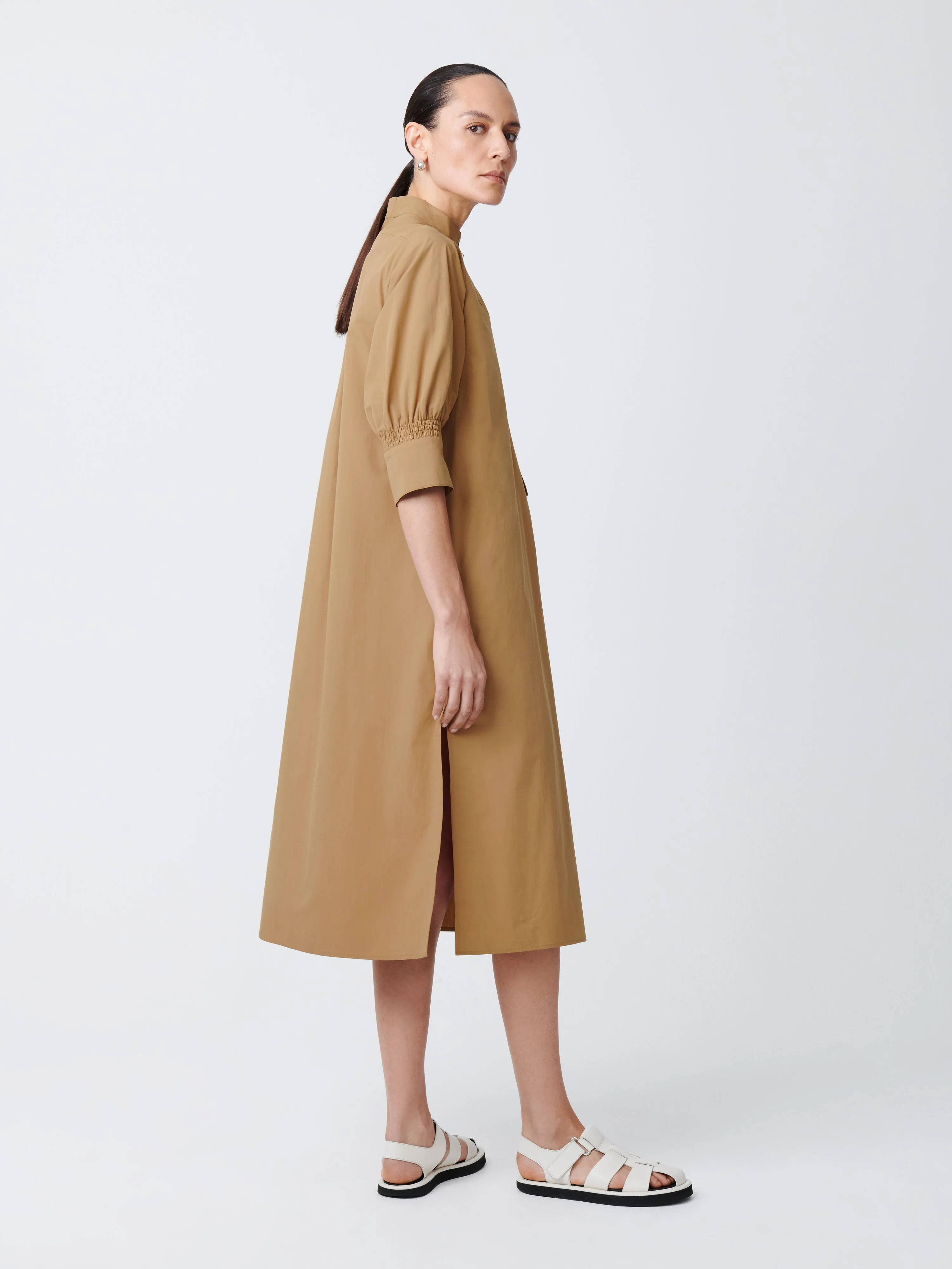 Knoll Dress in Sand