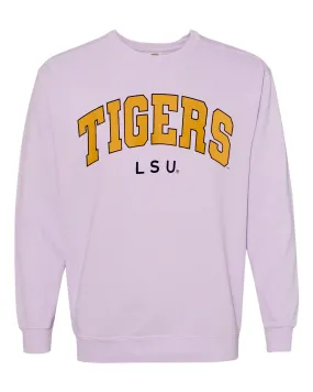 LSU Tigers Filled Gault Orchid Sweatshirt