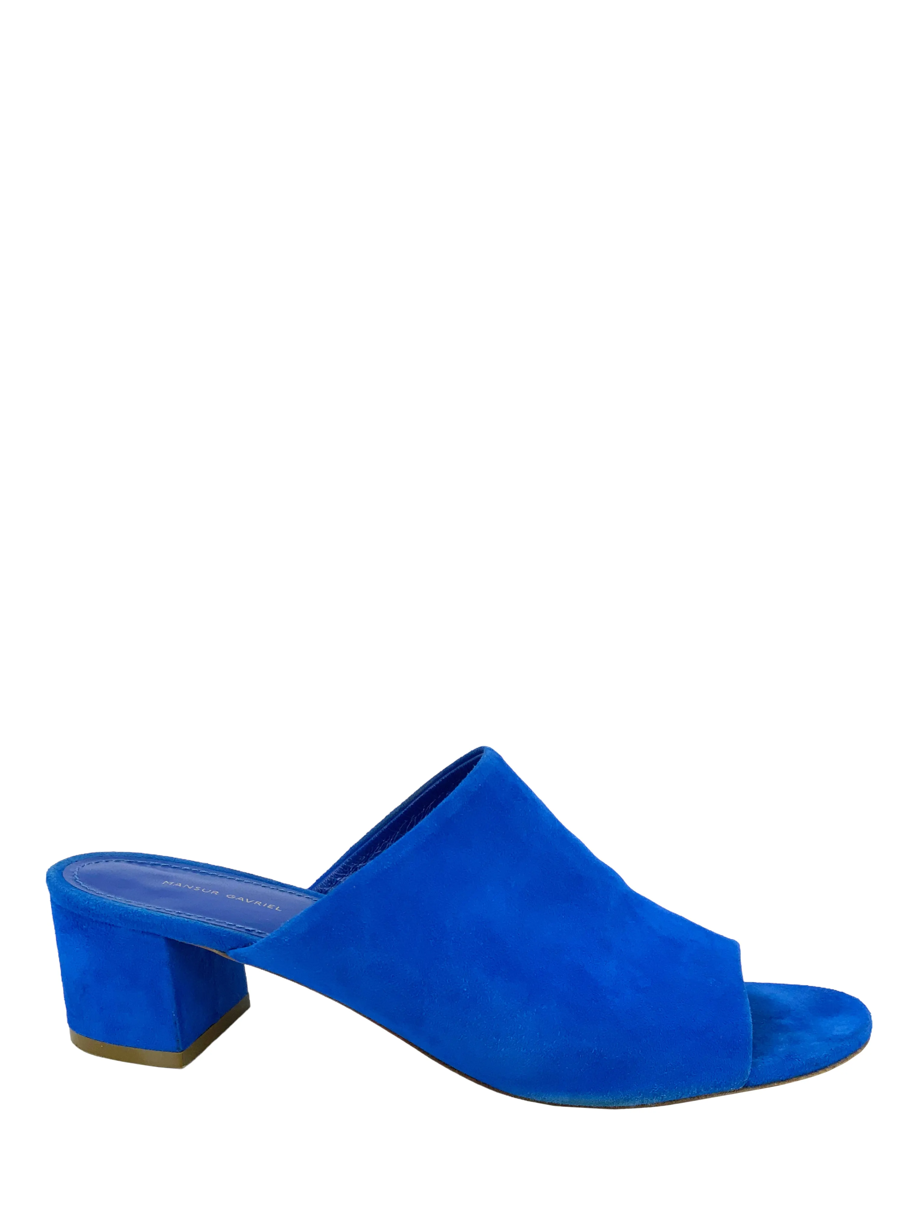 Mansur Gavriel Suede Mules Size 8