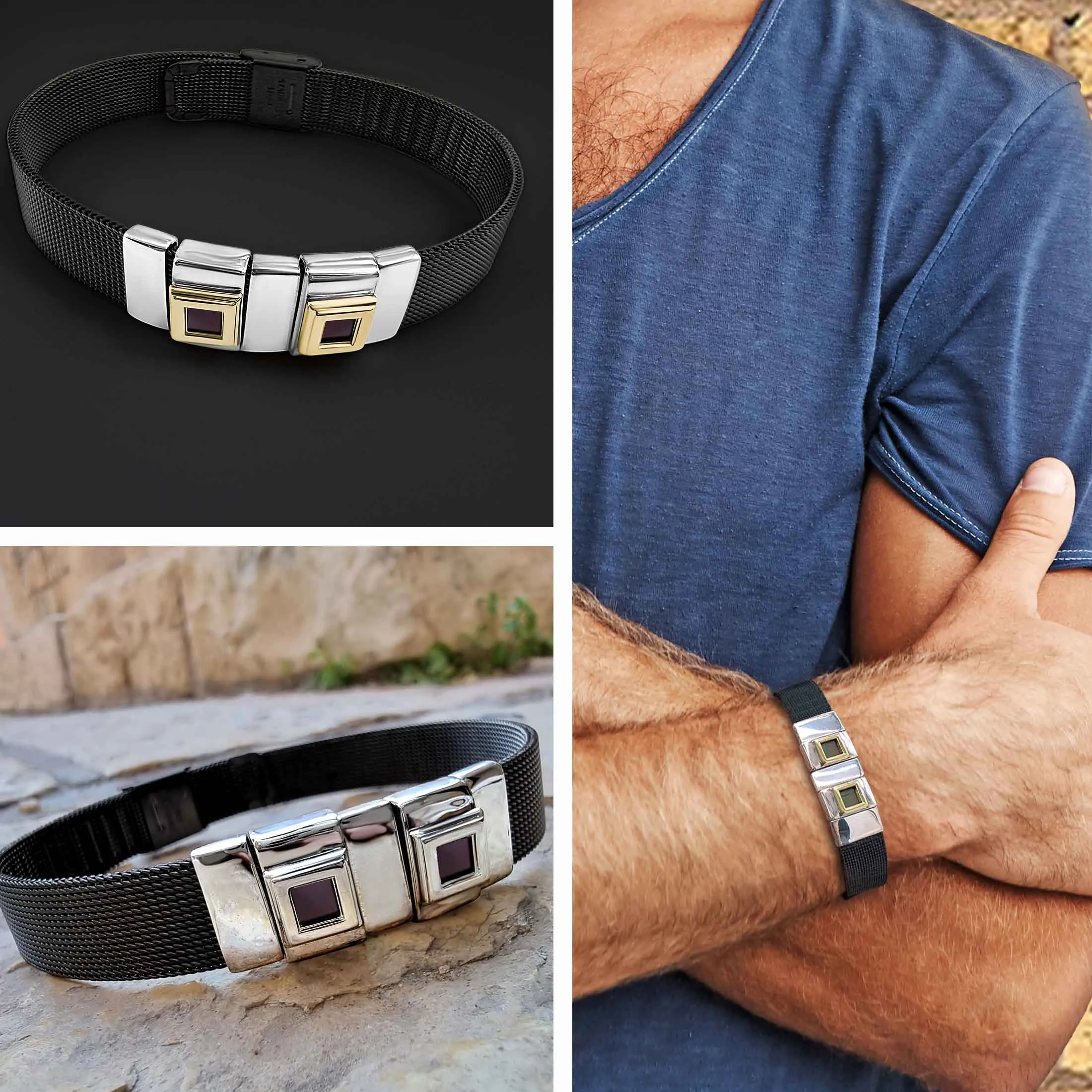 Men's Christian Bracelet: Old & New Testament Edition