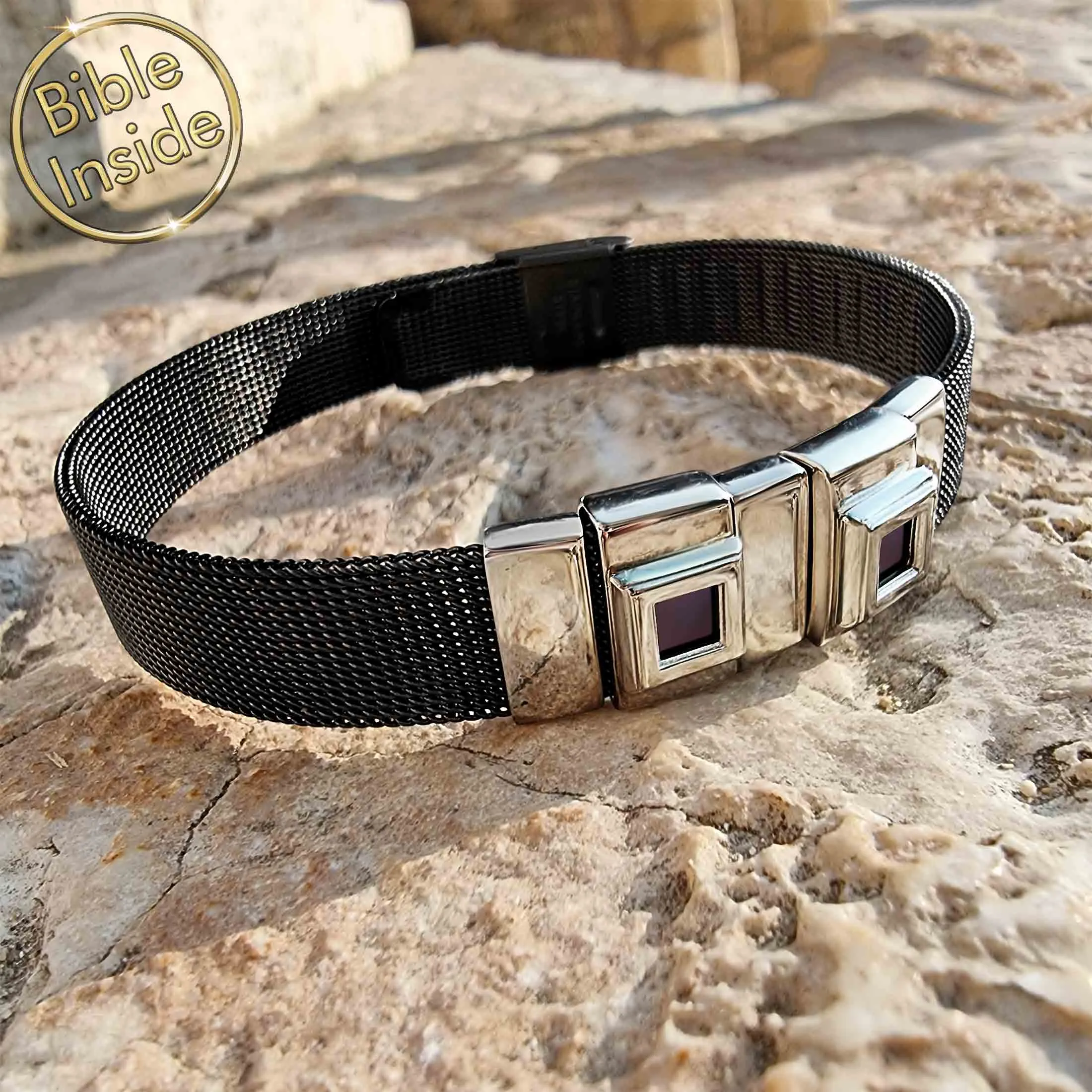 Men's Christian Bracelet: Old & New Testament Edition