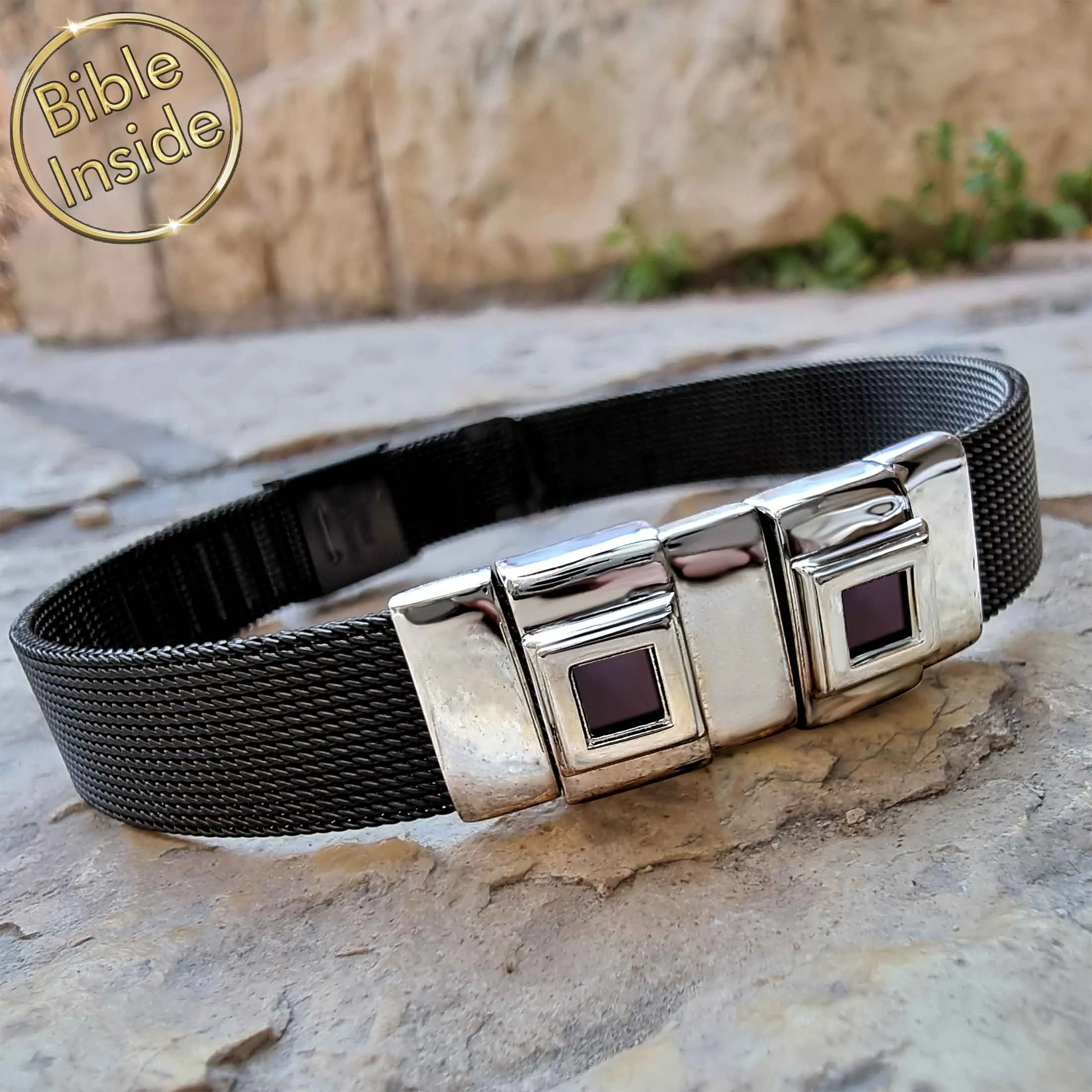 Men's Christian Bracelet: Old & New Testament Edition