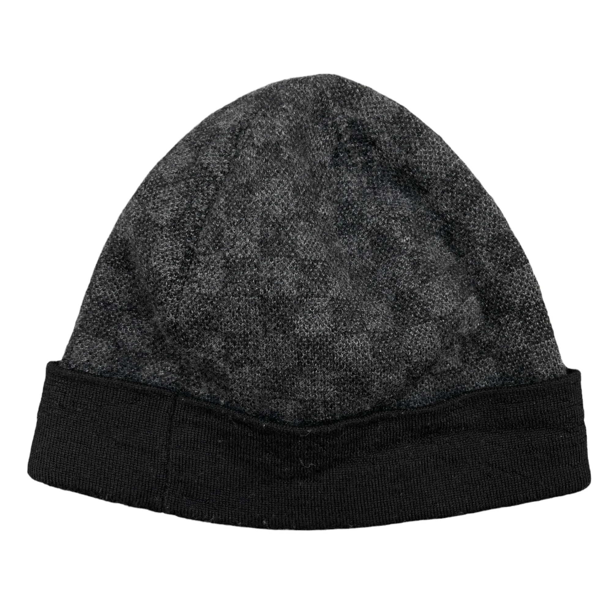 Men's Petit Damier Beanie Hat Grey