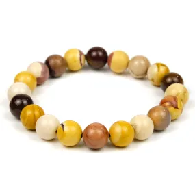 Mookite 10mm Rounds Stretch Bracelet