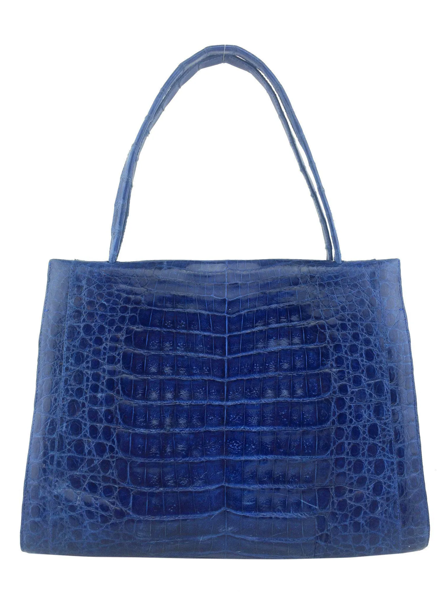 Nancy Gonzalez Wallis Medium Framed Crocodile Tote