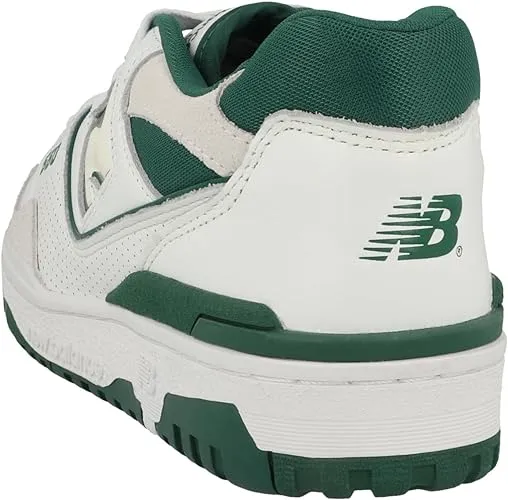 New Balance 550 Bianco Verde Pelle Unisex