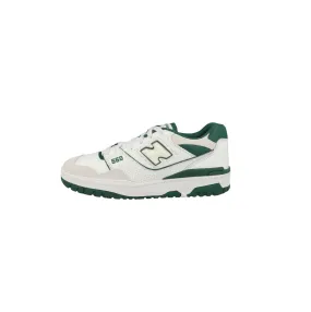 New Balance 550 Bianco Verde Pelle Unisex