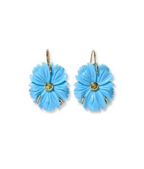 New Bloom Earrings in Cerulean