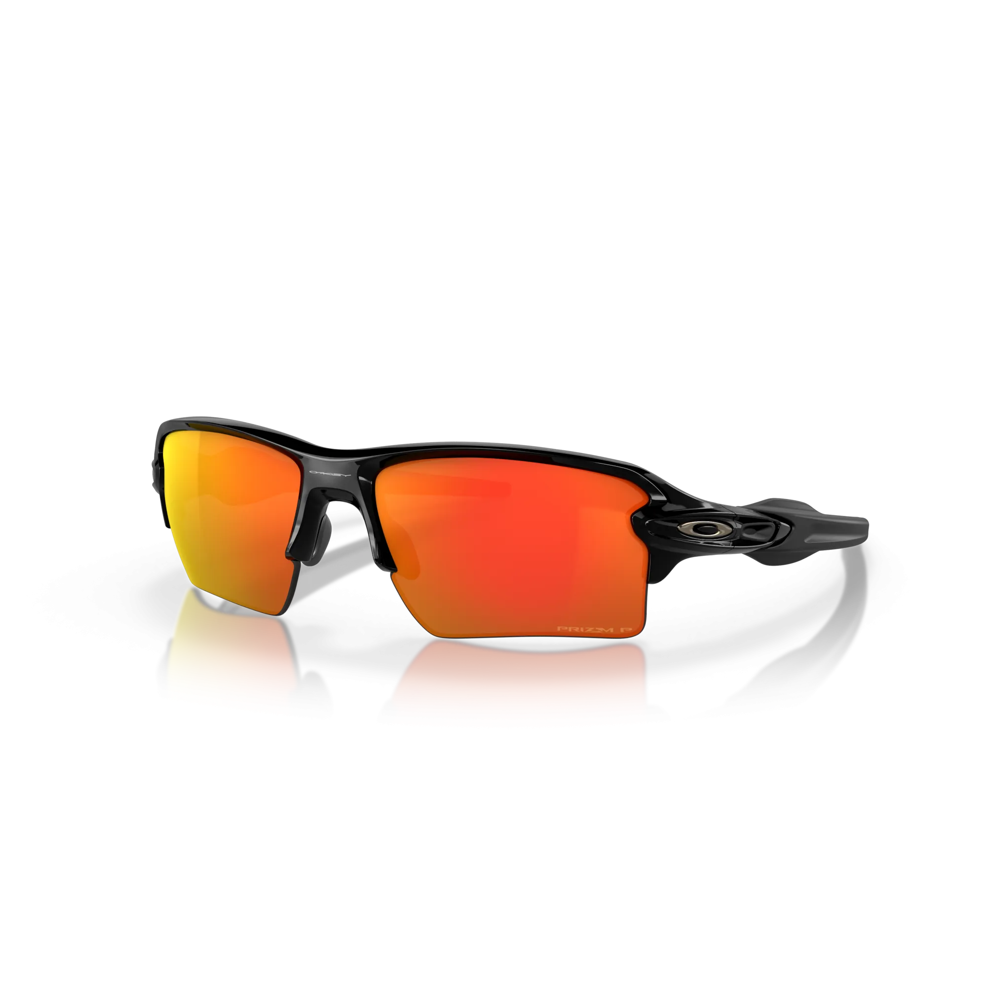 Oakley Flak 2.0 XL Prizm Ruby Polarized Lenses Polished Black Frame