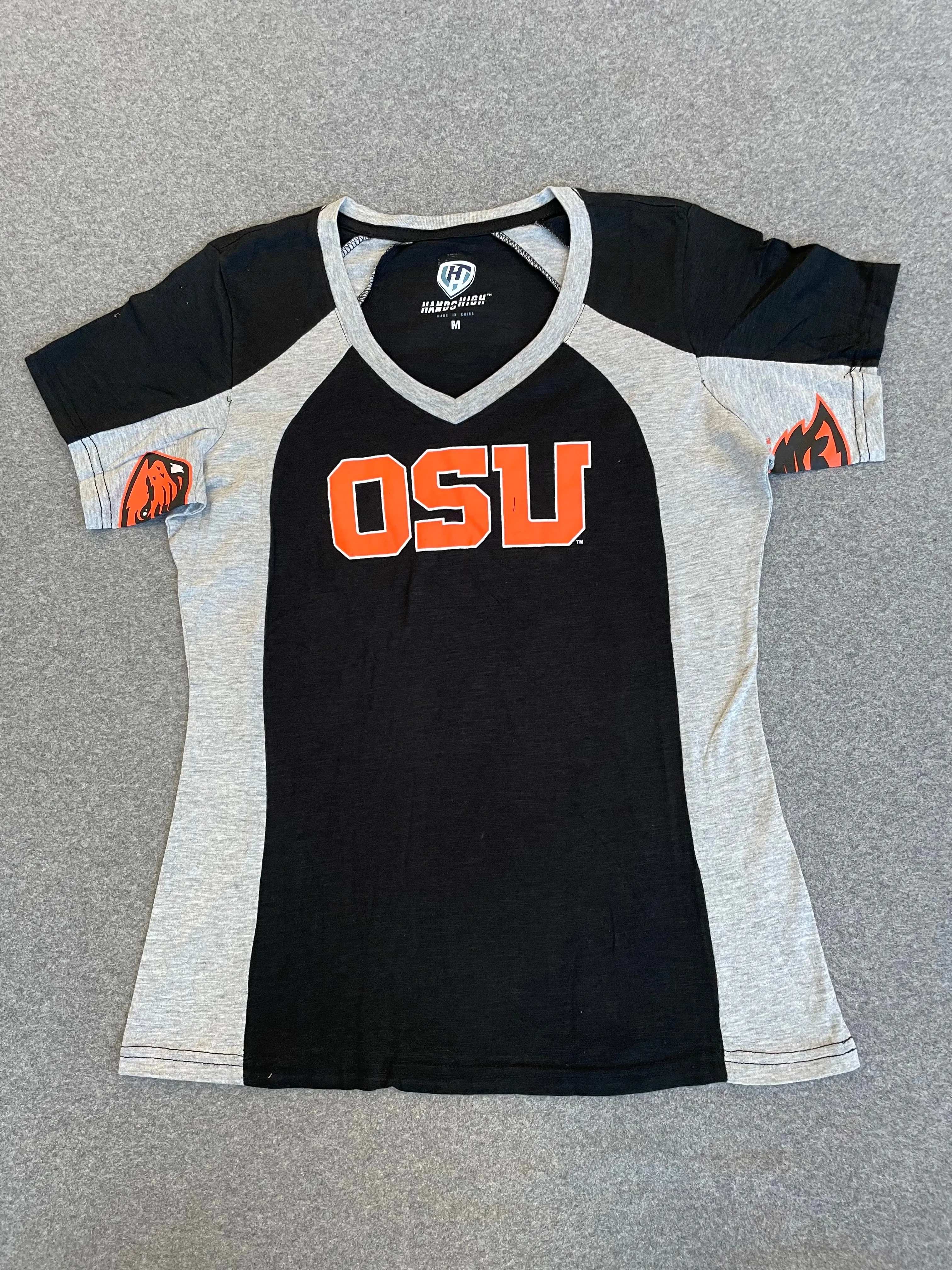 OREGON STATE WOMENS V-NECK T-SHIRT