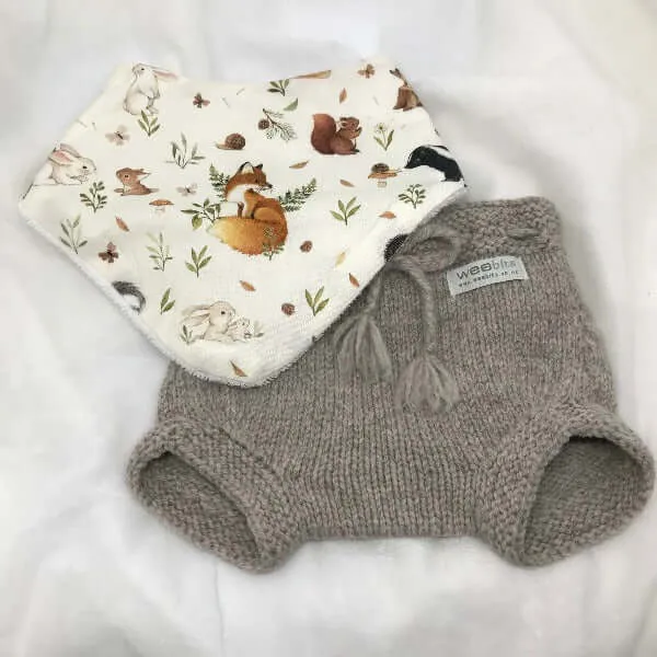 Over Nappy Pants & Dribble Bib Set