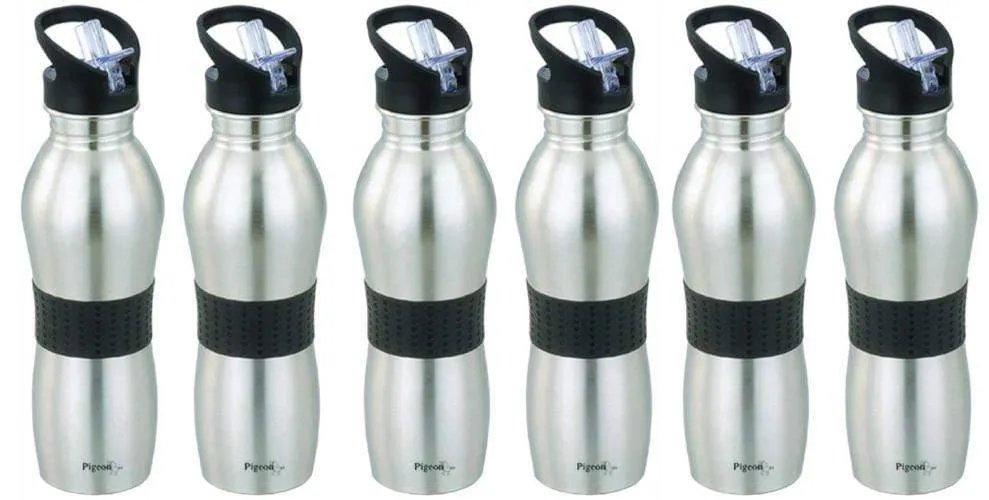 Pigeon Playboy Sport Water Bottle 700ml (Black)