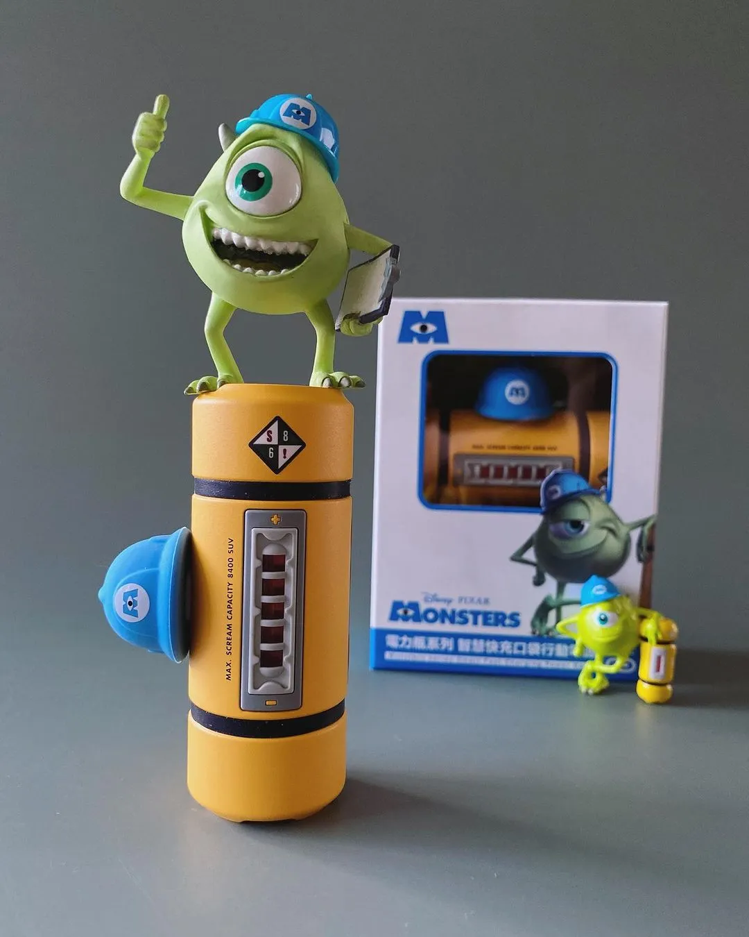 Pixar Monsters Inc. Scream Canister Power Bank 5000mAh