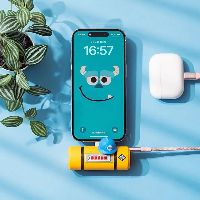 Pixar Monsters Inc. Scream Canister Power Bank 5000mAh