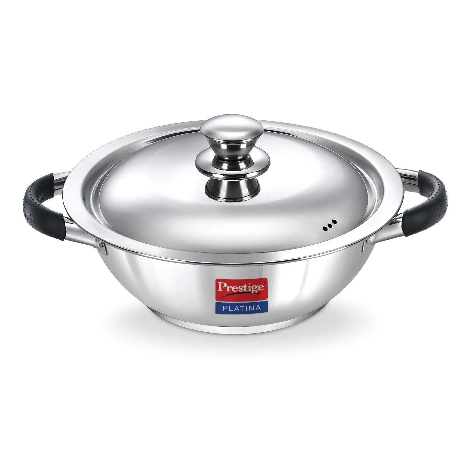 Prestige Prestige Platina Stainless Steel Kadai With Lid