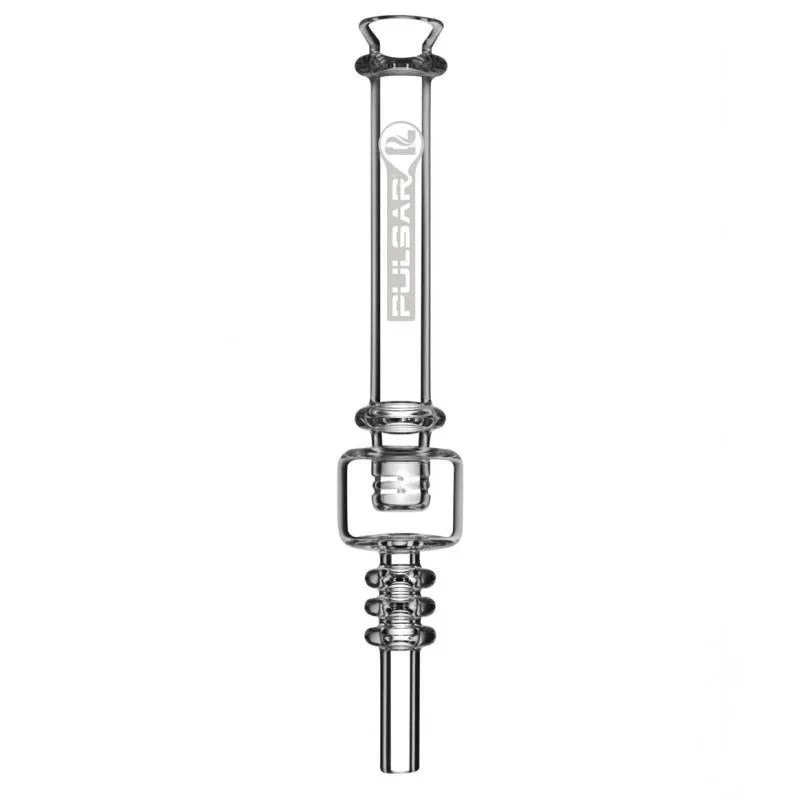 Pulsar Quartz Deco Dab Straw - 6 Inches