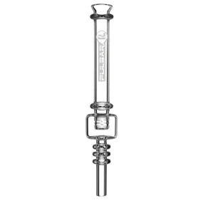 Pulsar Quartz Deco Dab Straw - 6 Inches