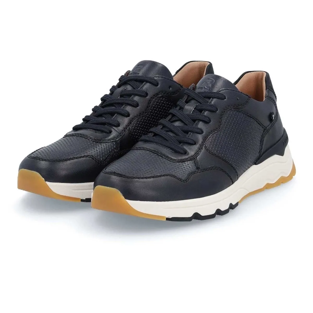 Rieker Men's U0900-14 Navy/Black Leather