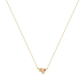 RION x Buddha Jewelry Poppi Necklace - Ruby   Sapphires